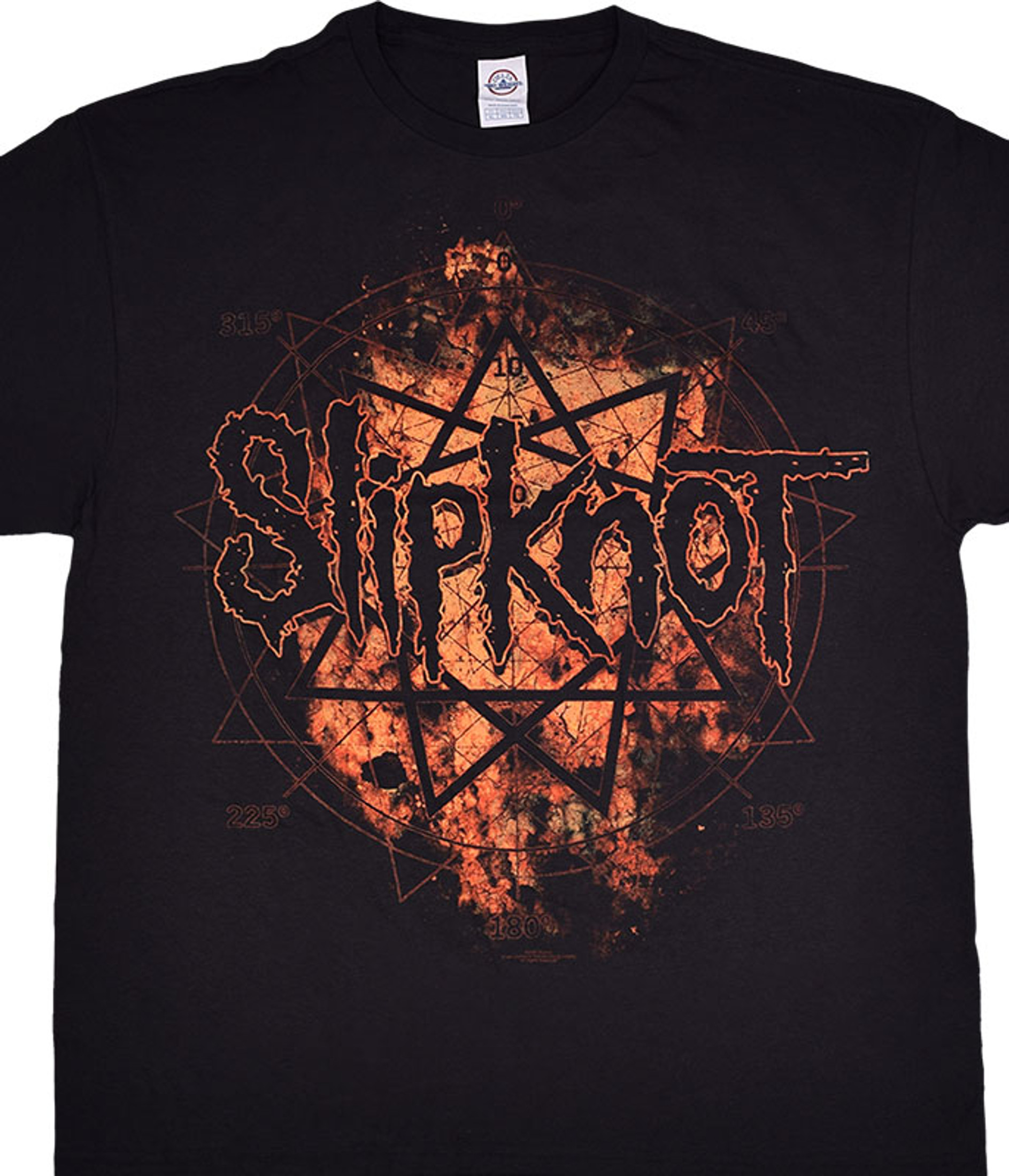 Slipknot Radio Fire Black T-Shirt