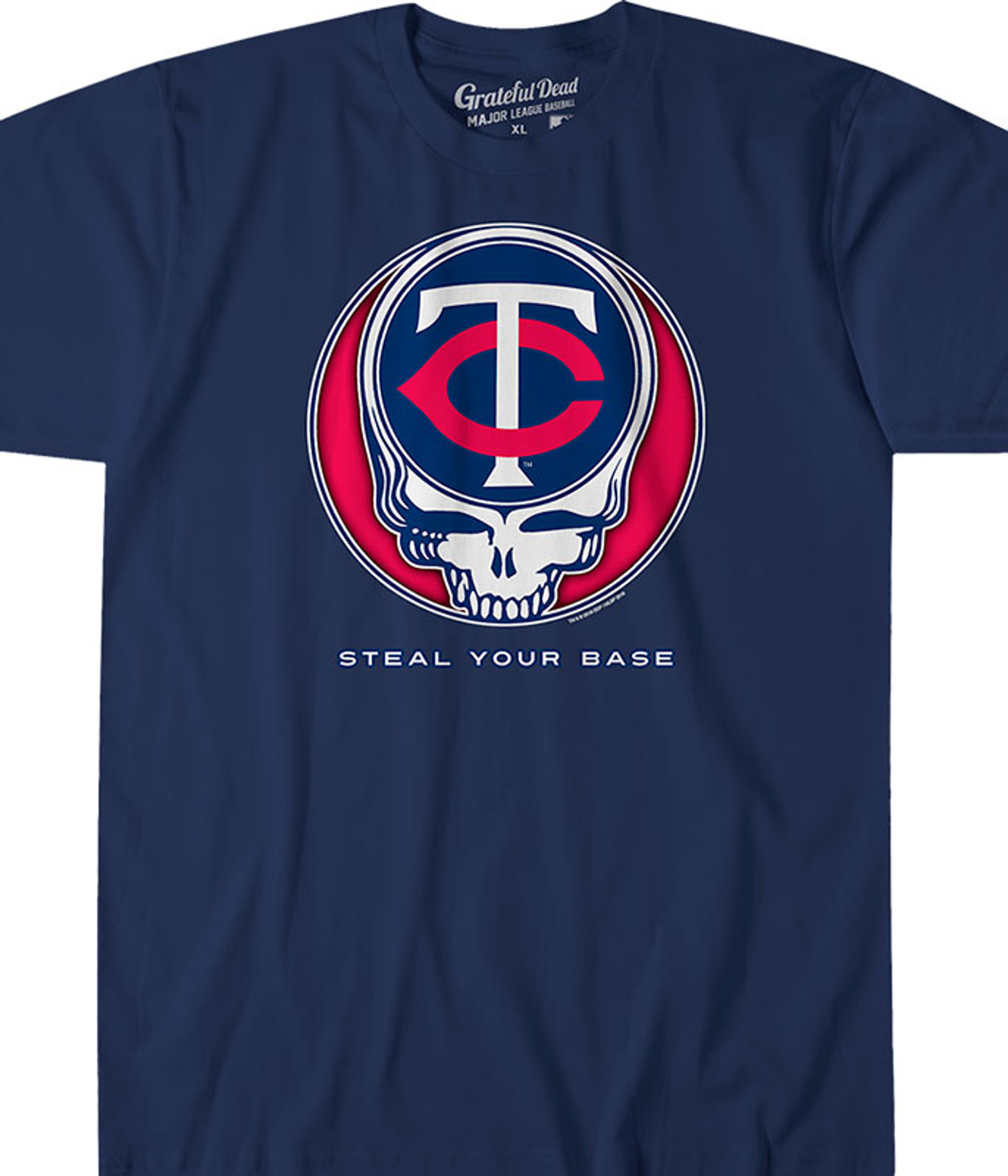 Grateful Dead Minnesota Twins Steal Your Base T Shirt