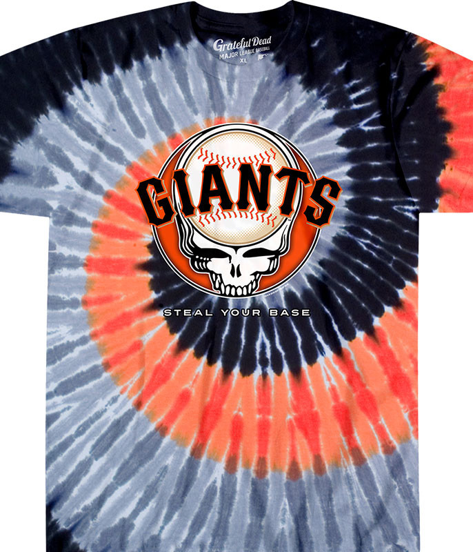 MLB San Francisco Giants GD Steal Your Base Tie-Dye T-Shirt Tee