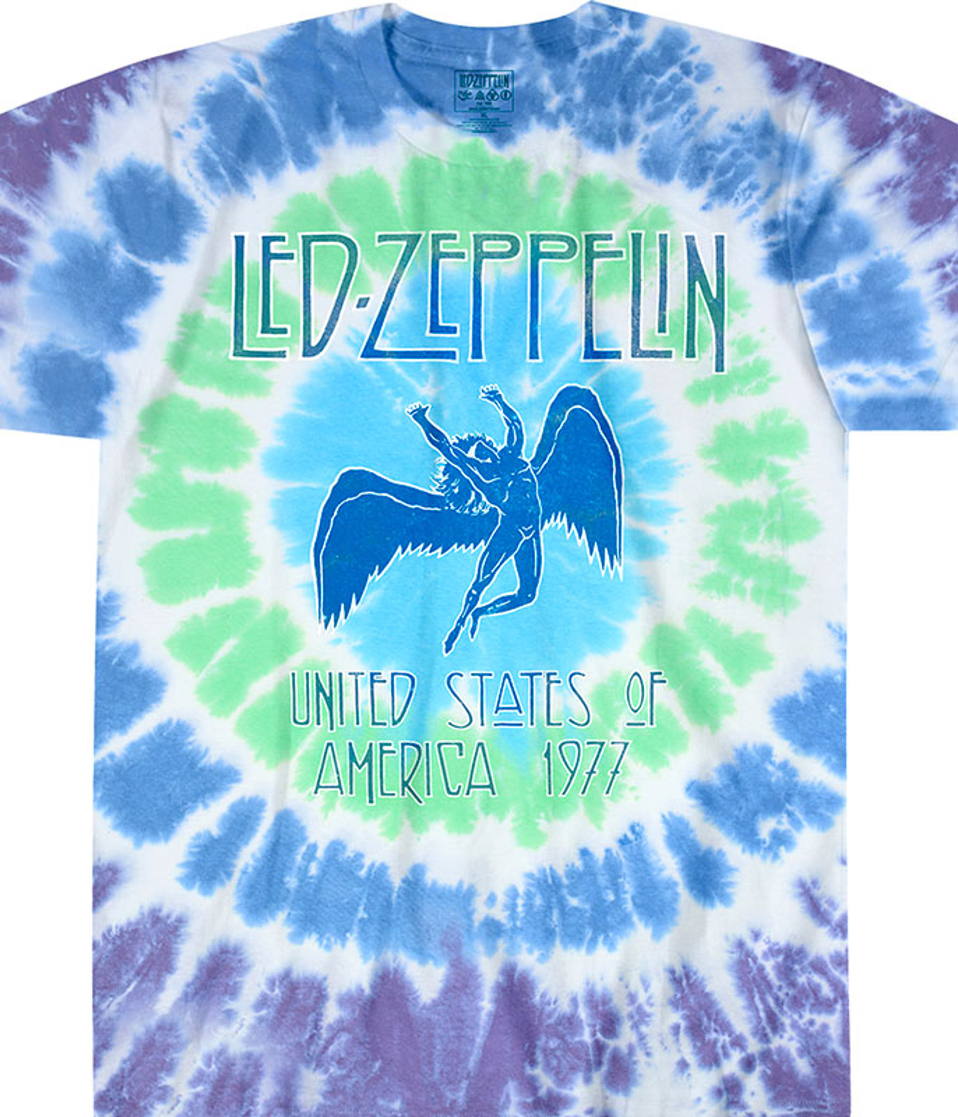 Led zeppelin 2025 tie dye sweatshirt