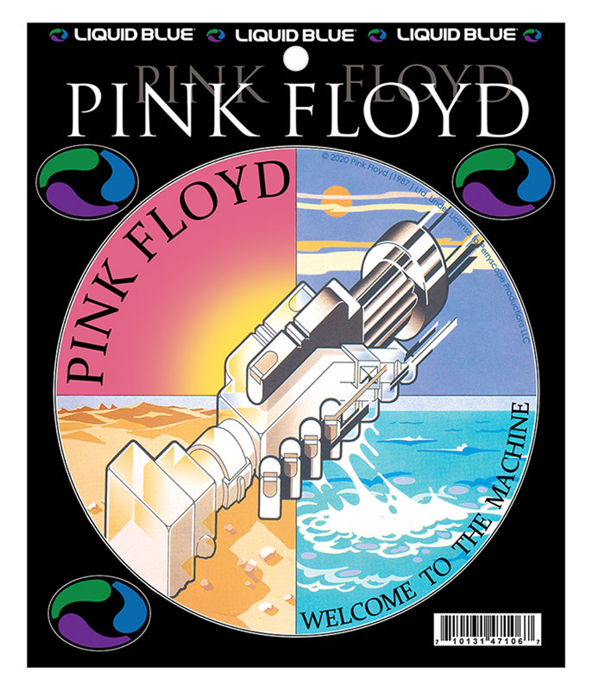 Pink Floyd Welcome To The Machine Sticker