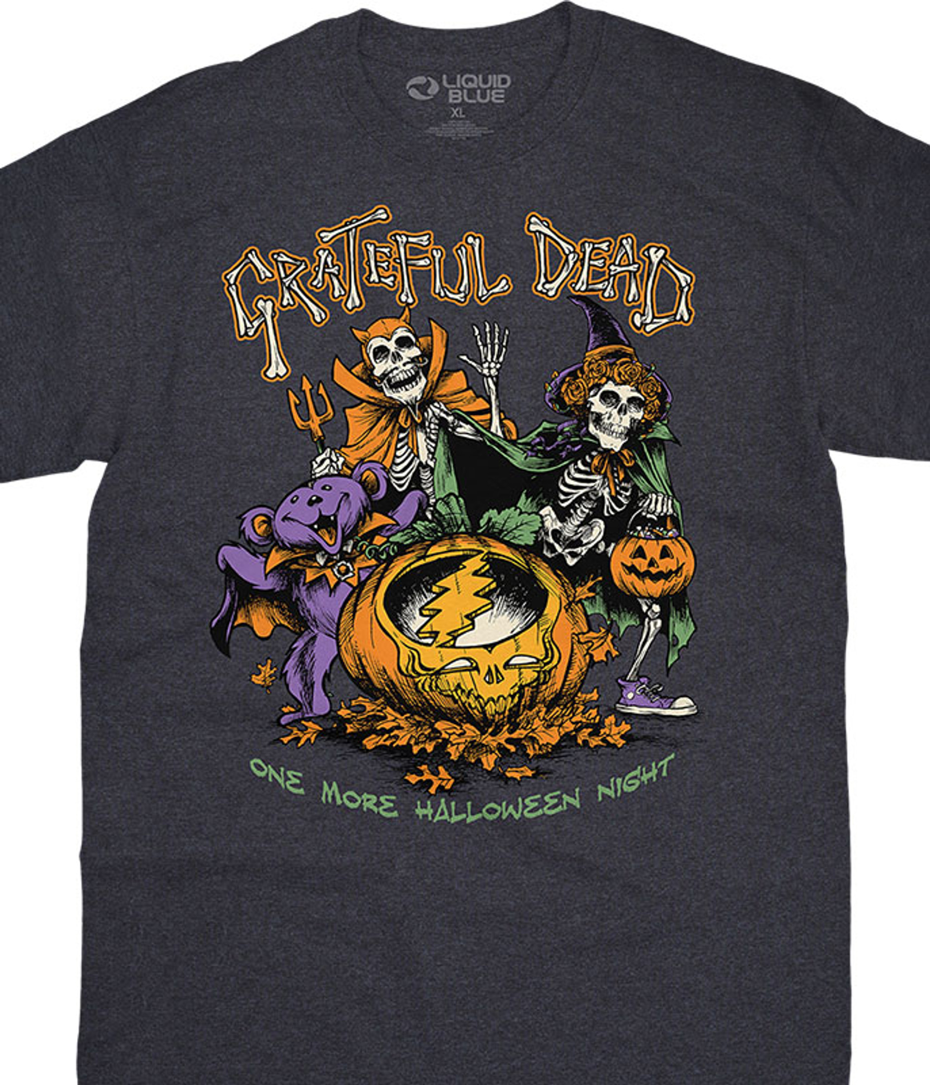 Grateful Dead Steal Your Pumpkin Dark Heather T-Shirt