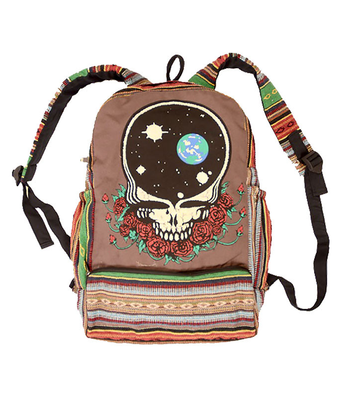 Grateful Dead Steal Your Face Backpack Liquid Blue display picture 3