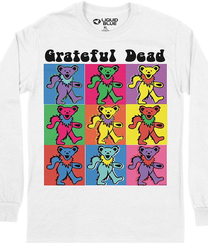 grateful dead bears long sleeve shirt
