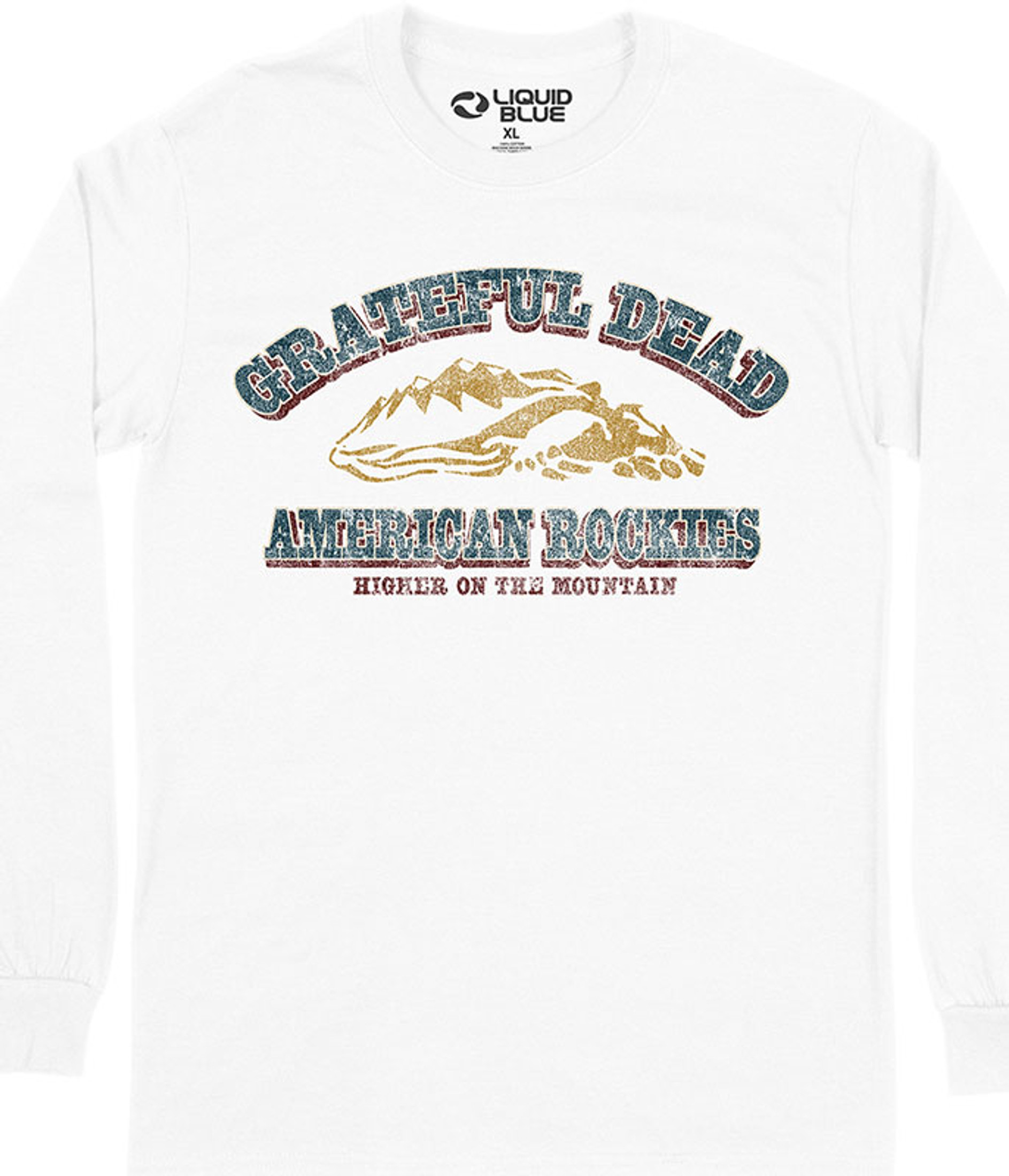 Grateful Dead American Rockies Long Sleeve T-Shirt