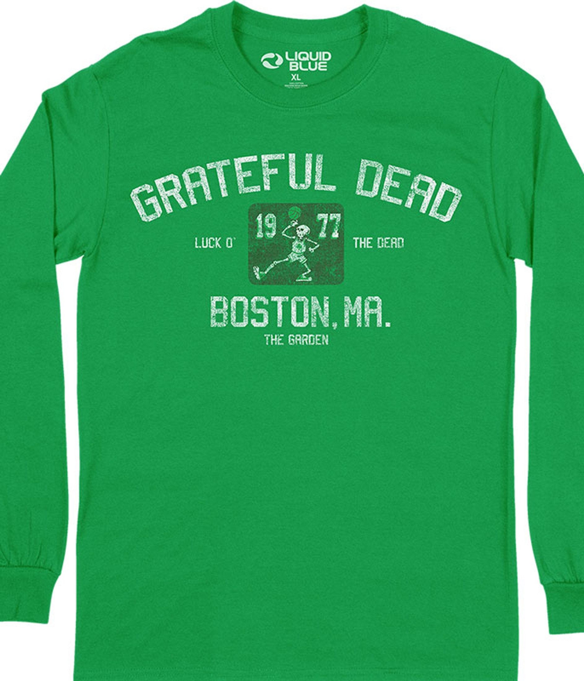 Grateful Dead The Garden Long Sleeve T-Shirt Tee by Liquid Blue