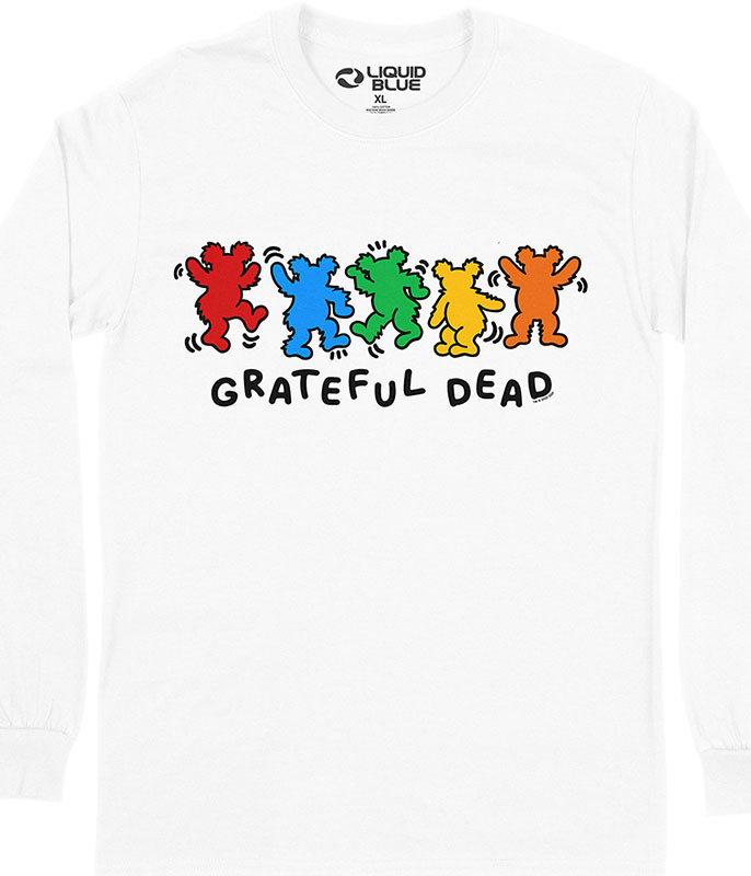 grateful dead bears long sleeve shirt