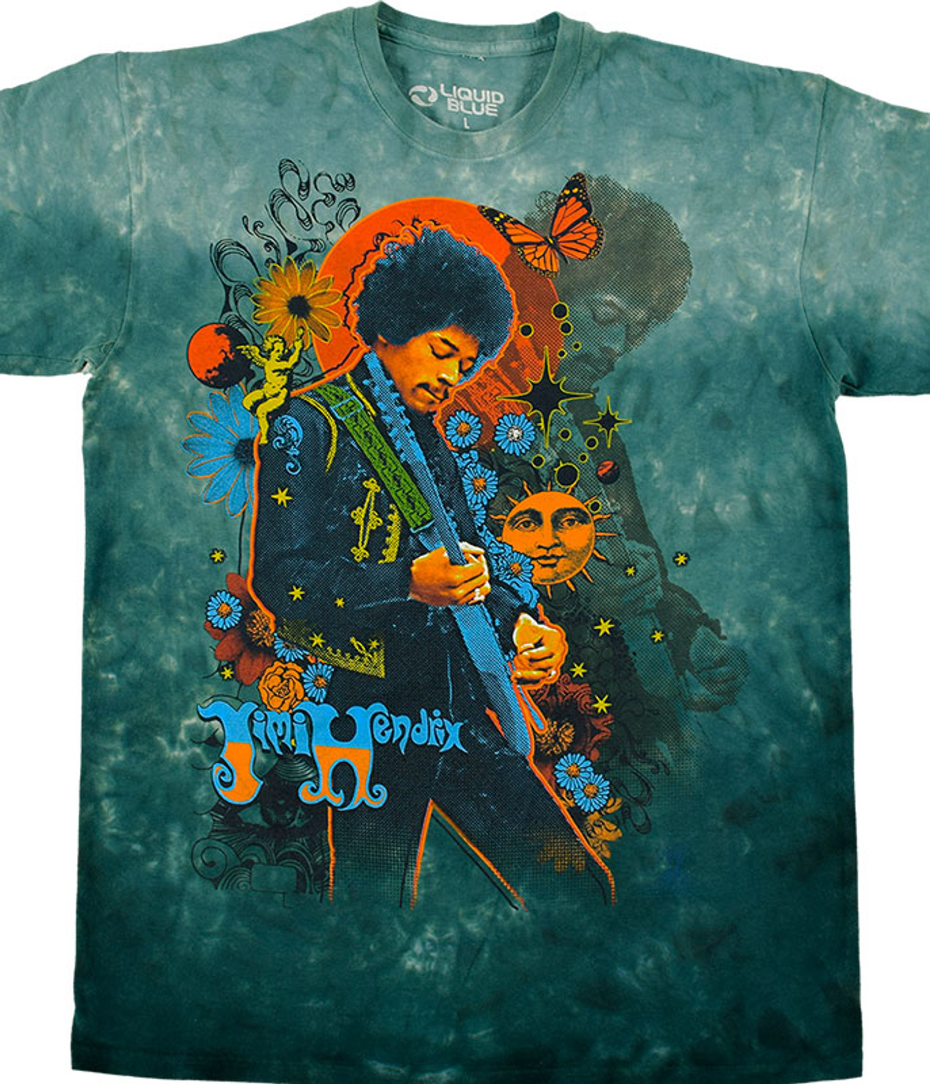 Trippy Jimi Tie-Dye T-Shirt