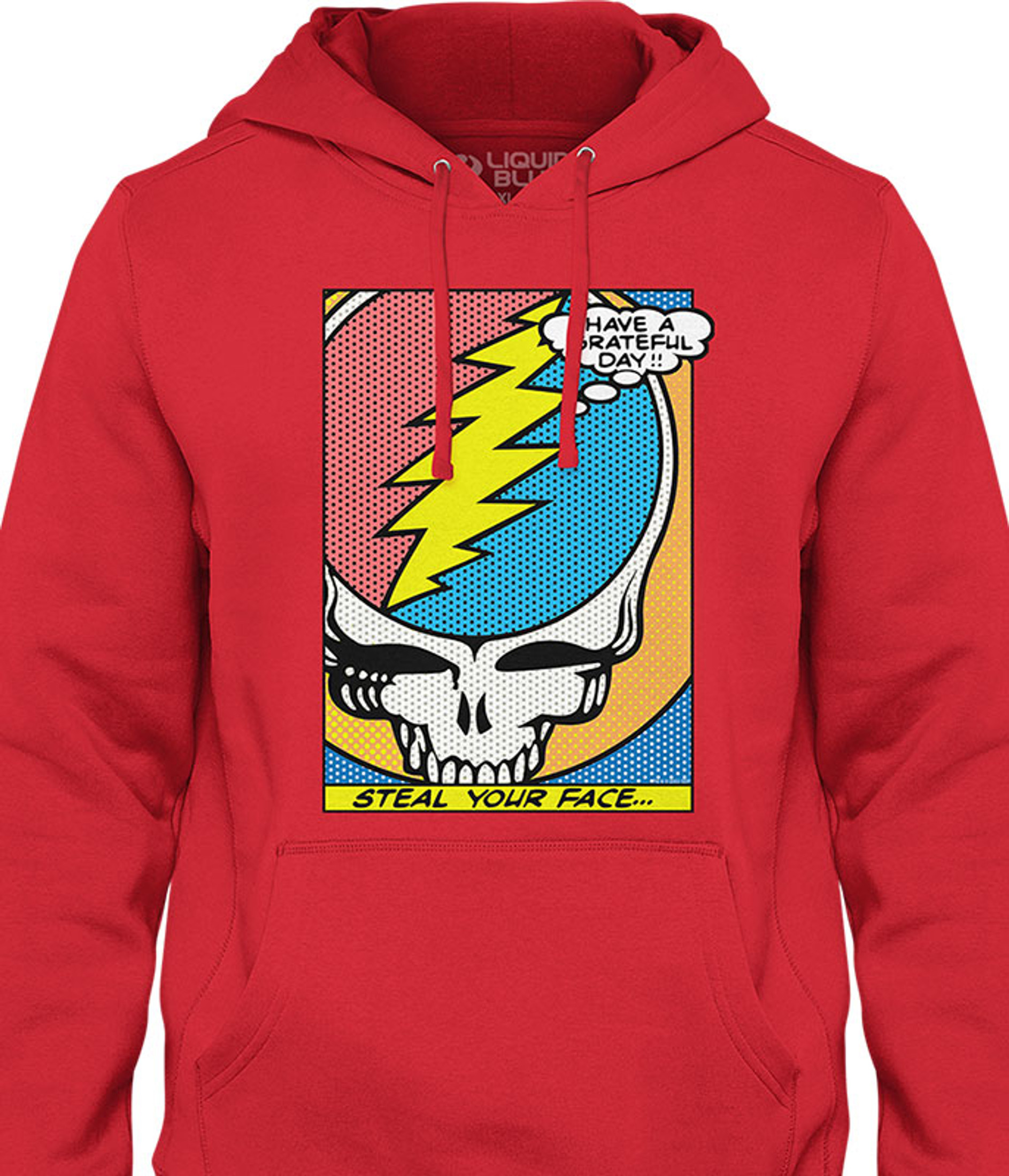 Steal Your Face Pop Art Hoodie