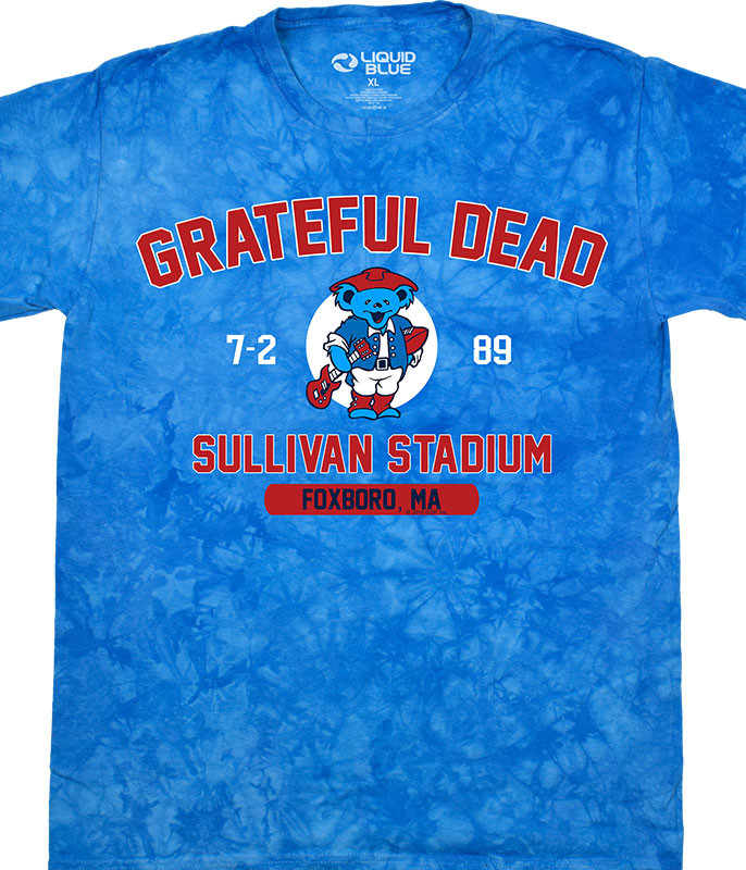 Grateful Dead Sullivan 89 T-Shirt Tee by Liquid Blue