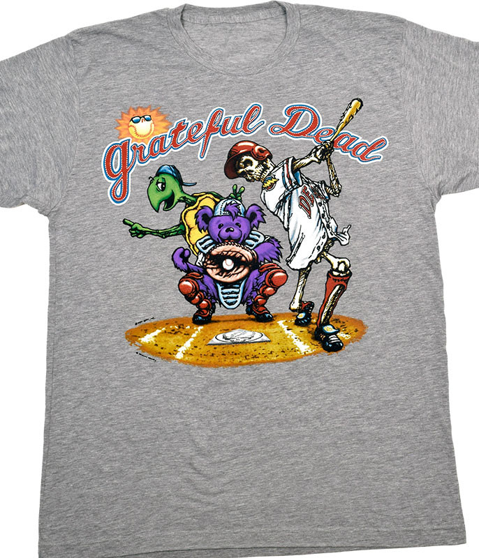 Grateful Dead Spring Training Clearance Heather Grey T-Shirt Tee