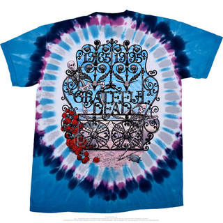 Grateful Dead 30th Anniversary Tie-Dye T-Shirt Tee Liquid Blue
