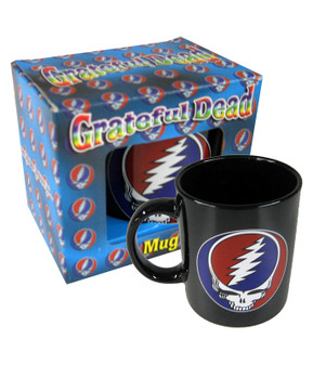 Grateful Dead Steal Your Face Mug Black