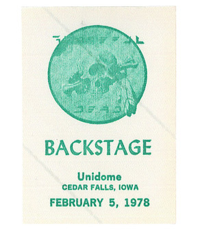 The Vault Grateful Dead 1978 02-05 Backstage Pass Liquid Blue