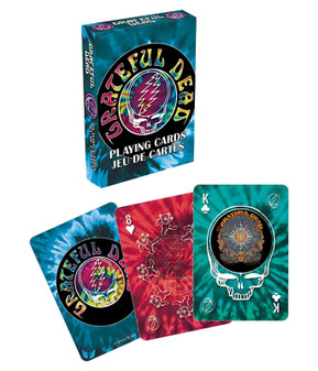 Grateful Dead GD Tie-Dye Playing Cards