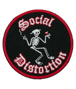 Social Distortion Skelly Patch