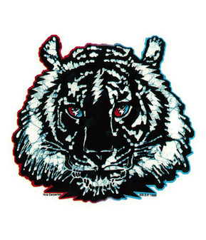 Grateful Dead GD Tiger Batik Bolt Sticker