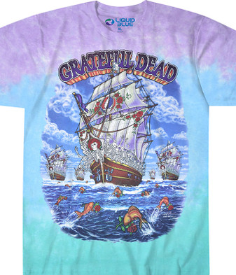 Grateful Dead Bird Song T-Shirt Tee by Liquid Blue