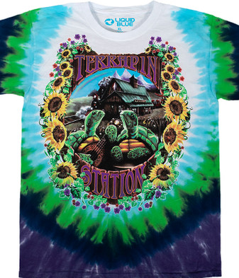 The Boho Depot Never Dead Grateful Dead Shirt from Liquid Blue, 2XL