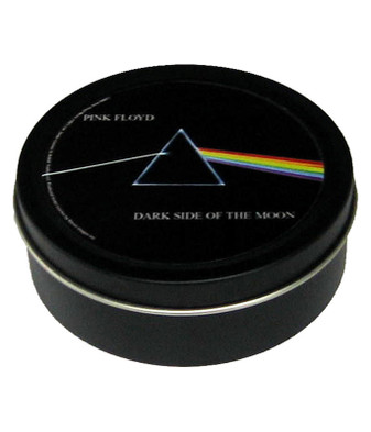 Pink Floyd Dark Side Round Black Stash Tin