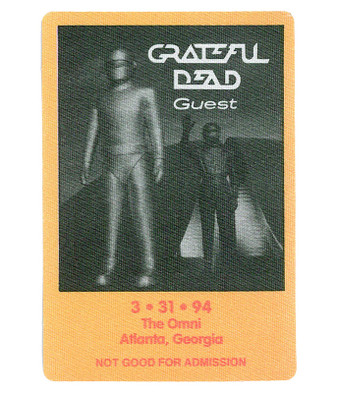 The Vault Grateful Dead 1994 03-31 Backstage Pass Liquid Blue
