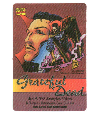 The Vault Grateful Dead 1995 04-04 Backstage Pass Liquid Blue