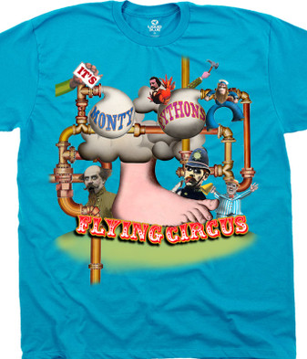 MONTY PYTHON T-Shirts, Tees - Liquid Blue