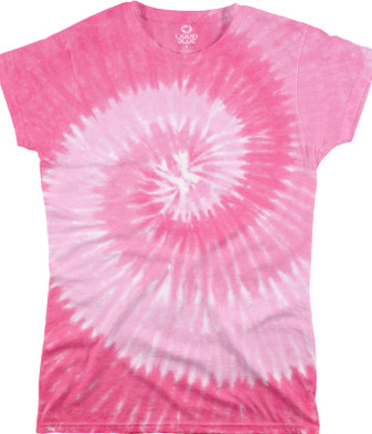 Liquid Blue Juniors Long Length | Chicago Cubs Spiral V Tie-Dye Juniors  Long Length T-Shirt - Women ~ Cherry Art Editions