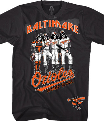baysideremix Baltimore Orioles Theme Maryland Flag Baseball T-Shirt