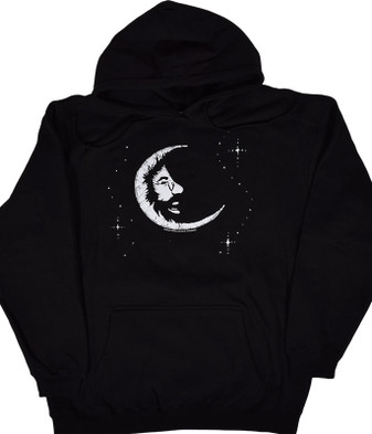 Grateful Dead Jerry Moon Black Hoodie