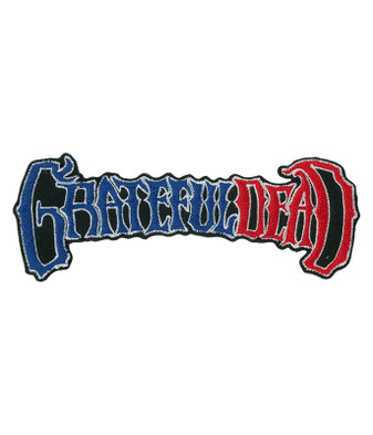 Grateful Dead GD Red, White and Blue Logo Patch