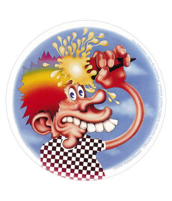 Grateful Dead GD Ice Cream Cone Kid Sticker