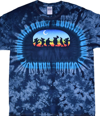 Grateful Dead GD Moondance Tie-Dye T-Shirt Tee