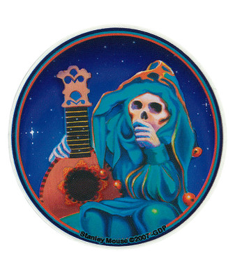 Grateful Dead GD Jester Mini Sticker