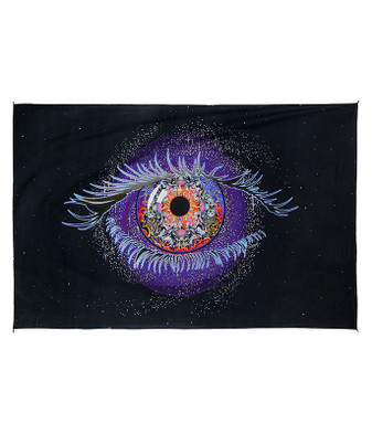 Cosmic Eye Digital Art Print Tapestry
