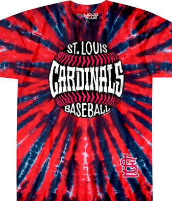 5th & Ocean MLB Women's St. Louis Cardinals Space Dye T-Shirt Small