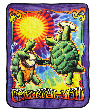 Grateful Dead GD Terrapin Sunshine Fleece Blanket
