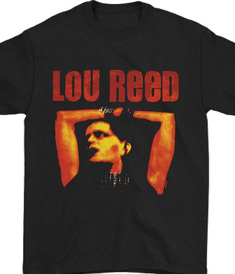 Lou Reed Rock And Roll Animal Black T-Shirt Tee