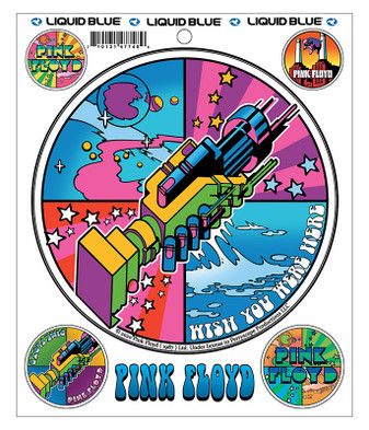 Pink Floyd Welcome To Machine Sticker
