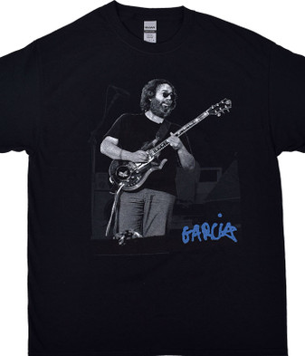 Jerry Garcia Tie-Dye T-Shirts Tees Licensed by Liquid Blue