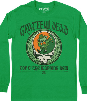 Grateful Dead Morning Dew Long Sleeve T-Shirt Tee by Liquid Blue