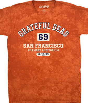 Grateful Dead San Francisco 69 T-Shirt Tee by Liquid Blue