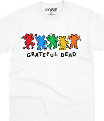 Grateful Dead Metro Bears T-Shirt Tee by Liquid Blue