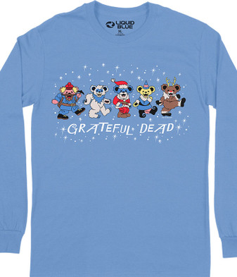 Liquid Blue Grateful Dead ロンT レア！ Grateful Dead Moto Sam Tie-Dye Long Sleeve T-Shirt Tee