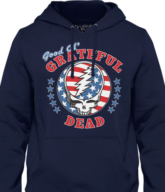 Grateful Dead SYF Independence Hoodie by Liquid Blue