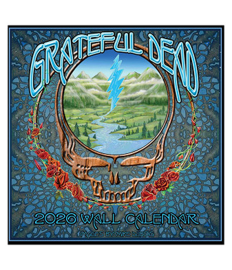 Grateful Dead 2026 Wall Calendar