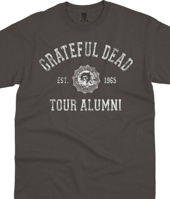 Grateful Dead Tour Alumni Pepper Comfort Colors T-Shirt Tee Liquid Blue