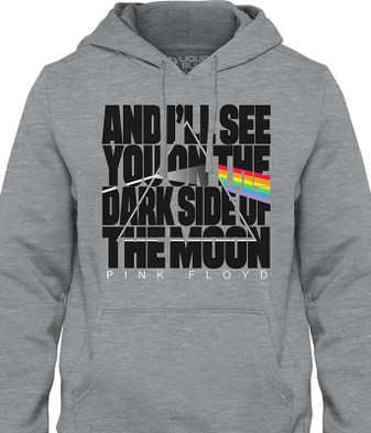 Pink Floyd The Dark Side Hoodie by Liquid Blue