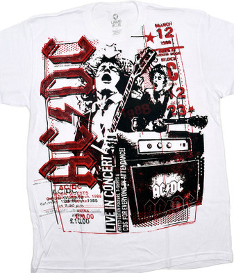 ACDC Take You To Hell Clearance Black T-Shirt Tee Liquid Blue