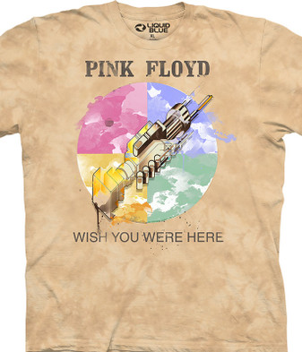 Pink Floyd Shine On T-Shirt by Liquid Blue